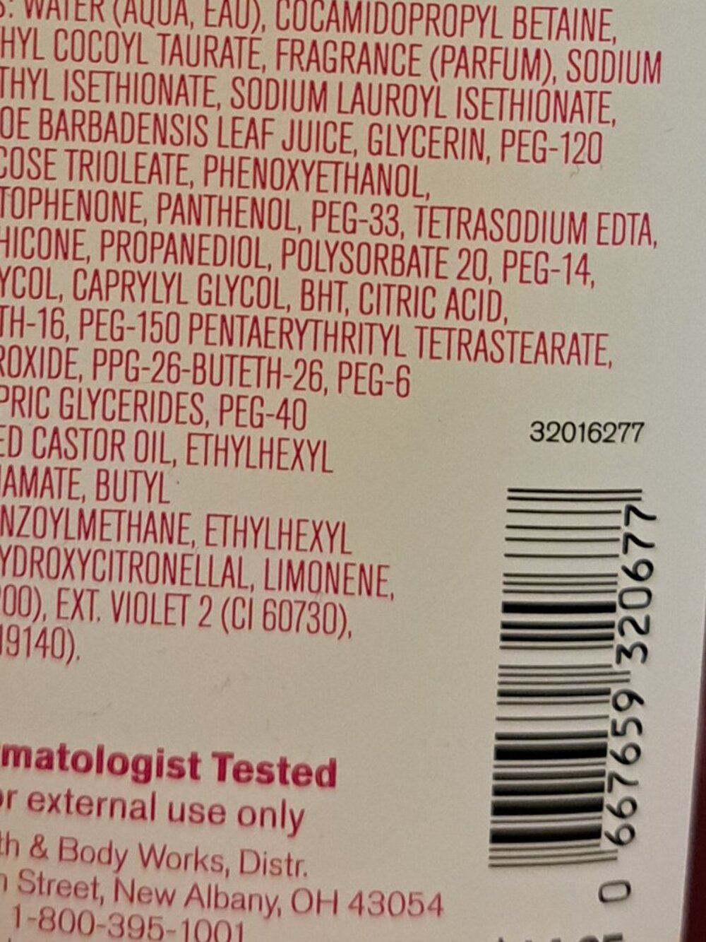 BATH & BODY WORKS PINK TIE DYE BODY WASH - Picture 5 of 9